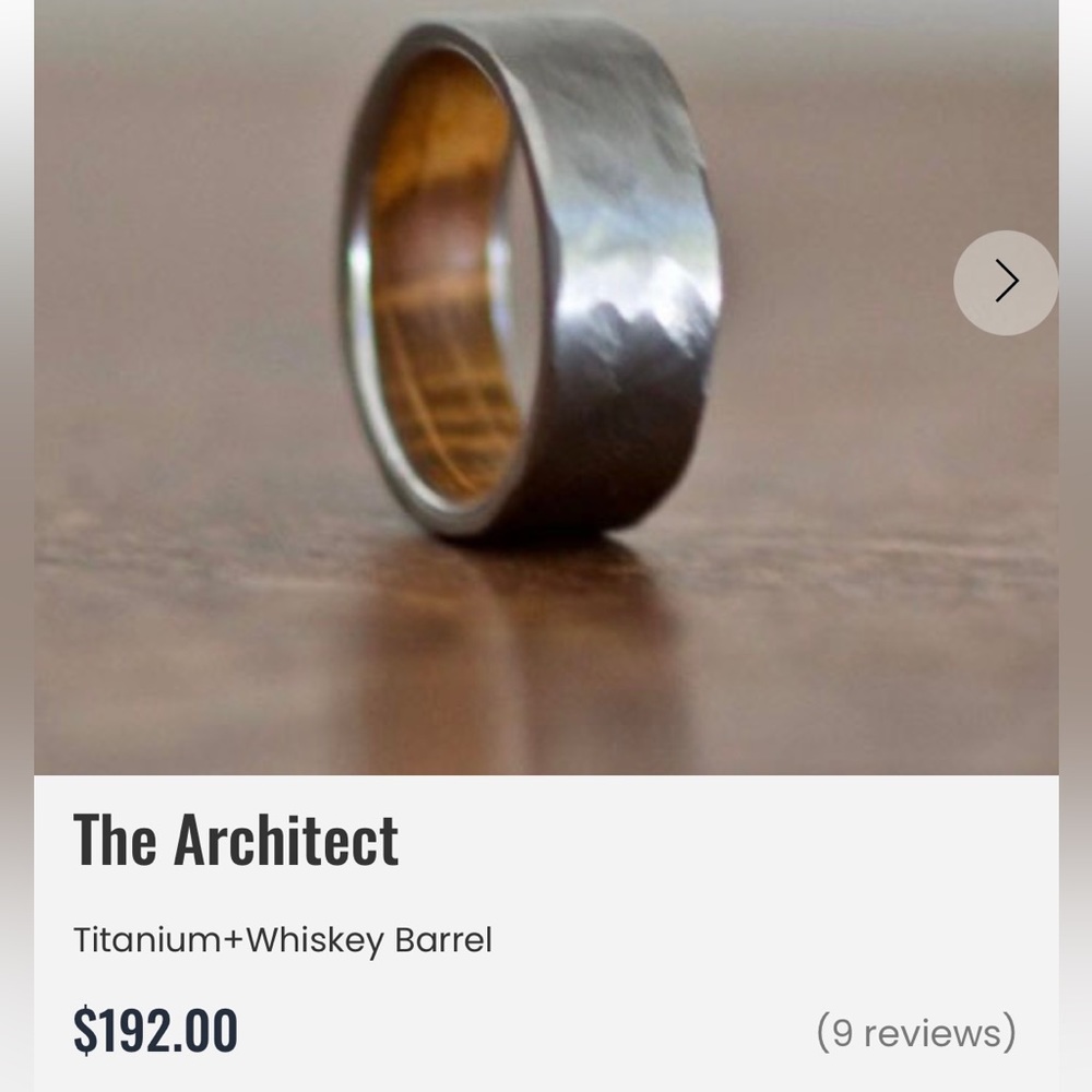 Men’s Gentle Bands Wedding Ring Size 11